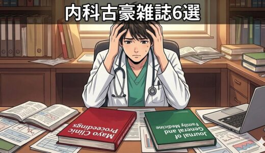 【総合診療科向け！？】内科医が臨床力を磨くために読むべき内科ジャーナル6選